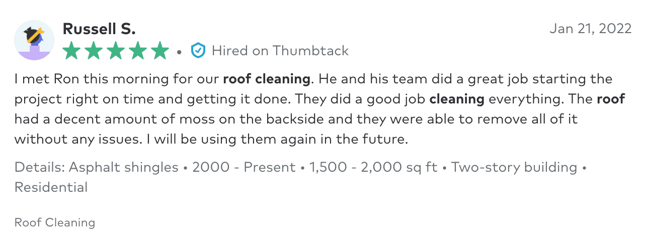 roof cleaning thumbtack review 5