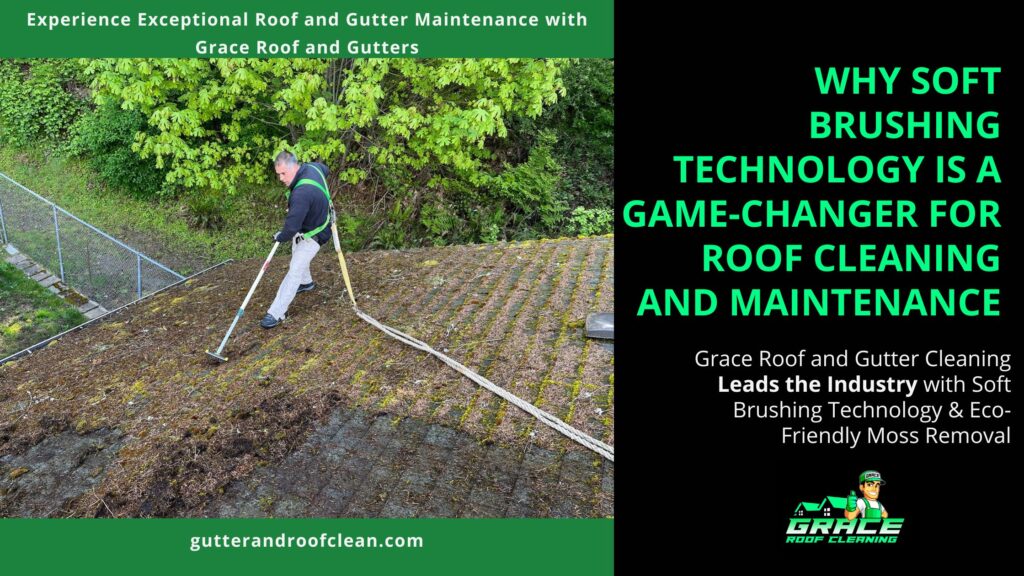 Why Soft Brushing Technology is a Game-Changer for Roof Cleaning and Maintenance.