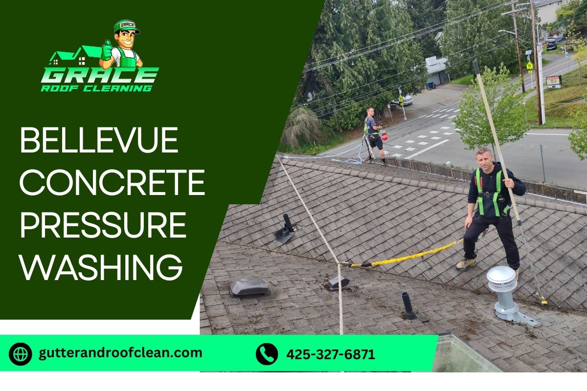 Bellevue Concrete Pressure Washing