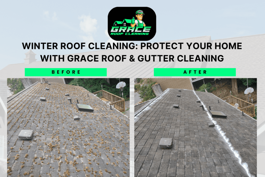 Winter Roof Cleaning Protect Your Home with Grace Roof & Gutter Cleaning